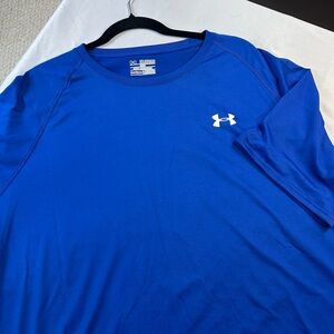 Under Armour Men's Short Sleeve Blue Tee